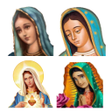Programikonen: Stickers de la Virgen Mar…