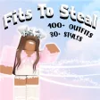 Outfits To Steal 300 outfits HAIR COMBOS