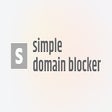 Simple domain blocker icon