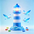 프로그램 아이콘: Lighthouse Screwpuzzle