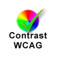 Icon of program: WCAG Color contrast check…