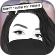 Dont Touch My Phone lock scre icon