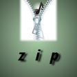 プログラムのアイコン：zip