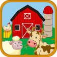 Learn Farm Animals Kids Games
