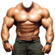 プログラムのアイコン：Muscular Man Body Photo S…
