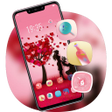 Programikonen: love pink romantic tree p…