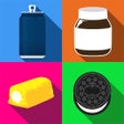 أيقونة البرنامج: Food Quiz: Guess the Bran…