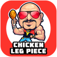 Chicken Leg Piece Fun Race