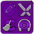 Programikonen: Purple Icon Pack Free