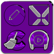 Purple Icon Pack Free