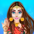 Programikonen: Indian Fashion Girl Makeo…