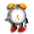 Icon of program: Running Clock 3D Screensa…