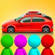 ไอคอนของโปรแกรม: Taxi Jam Color Sort