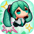 Biểu tượng của chương trình: Hatsune Miku Amiguru Jump