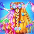 프로그램 아이콘: Trendy Hairstyle Design s…