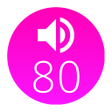 Symbol des Programms: 80s music radio