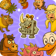 ไอคอนของโปรแกรม: Brainrot Merge: Funny Dro…