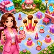 プログラムのアイコン：Merge 3 Makeover - Salon …
