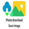 Ícone do programa: Photo download & Save ima…