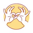 プログラムのアイコン：Social ASL Community App