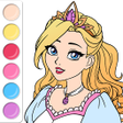 Icon of program: Princess Coloring Book Ga…