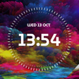 Programikonen: Clock Wallpaper with Date