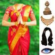 プログラムのアイコン：Women Saree Photo Suit : …