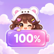 ไอคอนของโปรแกรม: Battery Status  Emoji Wid…