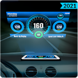 Programikonen: GPS Speedometer: HUD Digi…