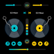 程序图标：DJ Mixer - DJ Music Playe…