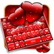 Red Love Keyboard Theme