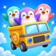 ไอคอนของโปรแกรม: Penguin Color Ride