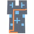 Paper Fill 3D : Maze Cut