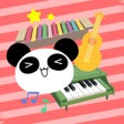 Programikonen: Piano Kids Games: Panda C…