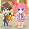 プログラムのアイコン：Doll Dress Up: Makeup Gam…