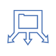 أيقونة البرنامج: Downloads Router