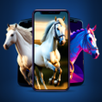 أيقونة البرنامج: Horse Wallpaper