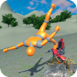 Ícone do programa: Motorcycle Ragdoll Fall