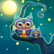 Programikonen: Cute Owls Live Wallpaper