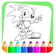 Programikonen: Soni Coloring Bleu Hedgeh…