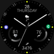 Minimal Black v17 Watch Face