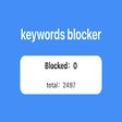 Biểu tượng của chương trình: keywords blocker