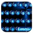 Emoji Keyboard Spheres Blue