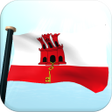 程序图标：Gibraltar Flag 3D Free