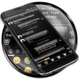 Ikona programu: SMS Messages Dusk Black T…