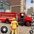 Ikon program: US Fire Truck-Firefighter…