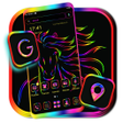 Programikonen: Colorful Horse Theme