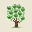Symbol des Programms: Tree of Memories