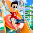 أيقونة البرنامج: Waterslide Uphill Park 3d…