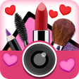 أيقونة البرنامج: YouCam Makeup- Makeover S…